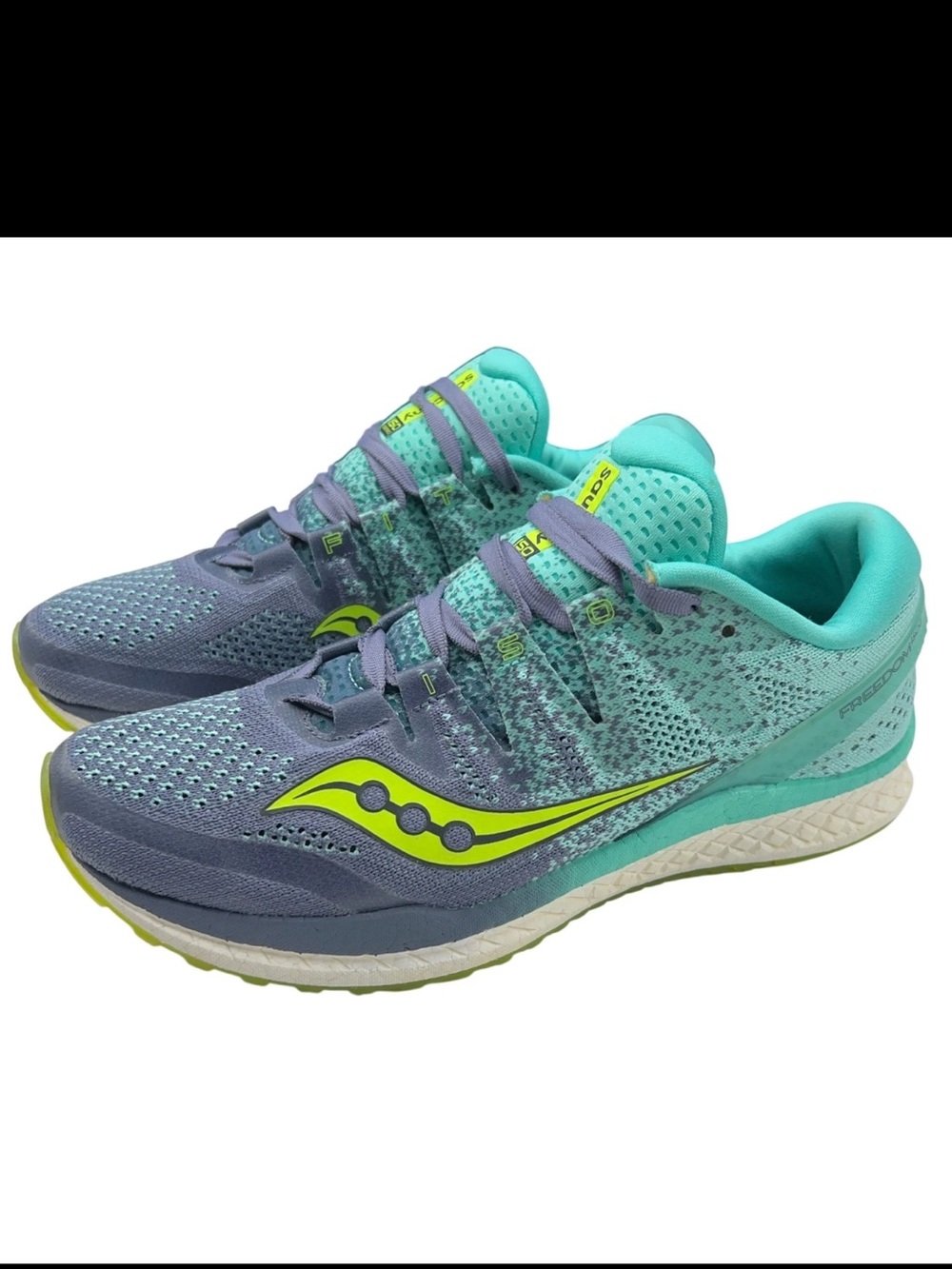 Saucony ISO Series Freedom ISO 2 Womens Size 8.5 Blue Running Shoes